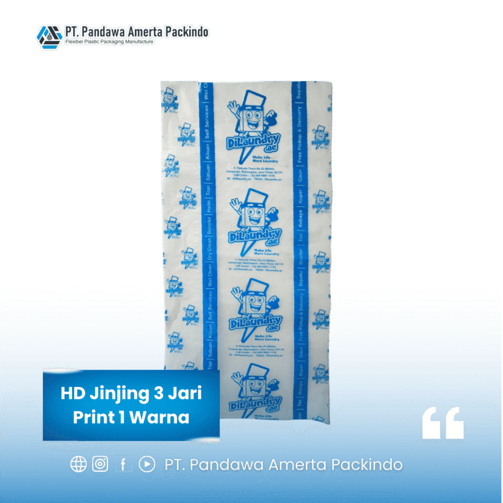 HD Print 1 warna Custom Logo