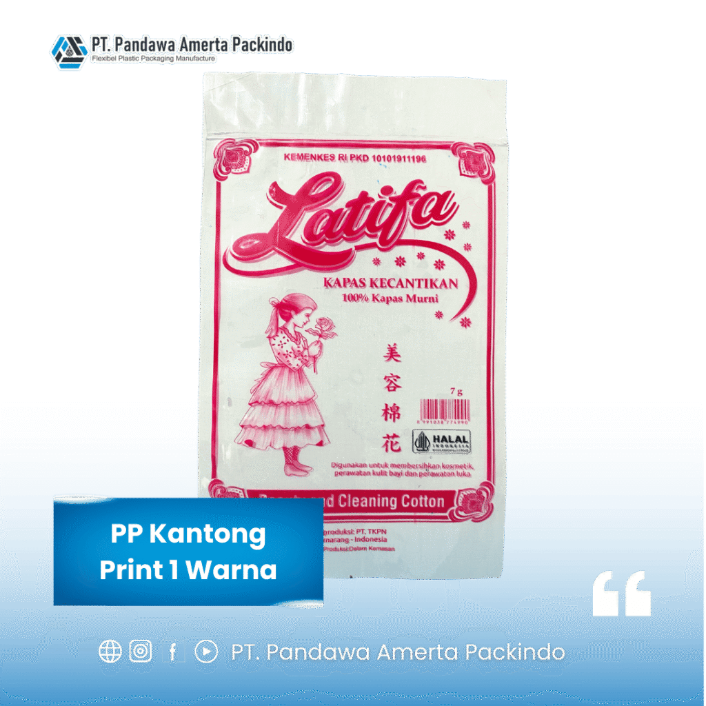 KAPAS PP KANTONG 1 WARNA