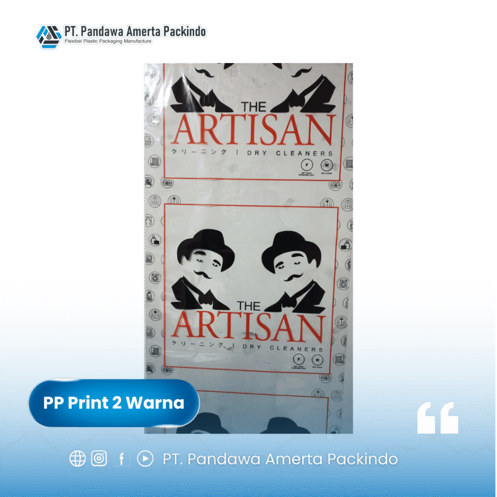 PP Print 2 warna Custom Logo