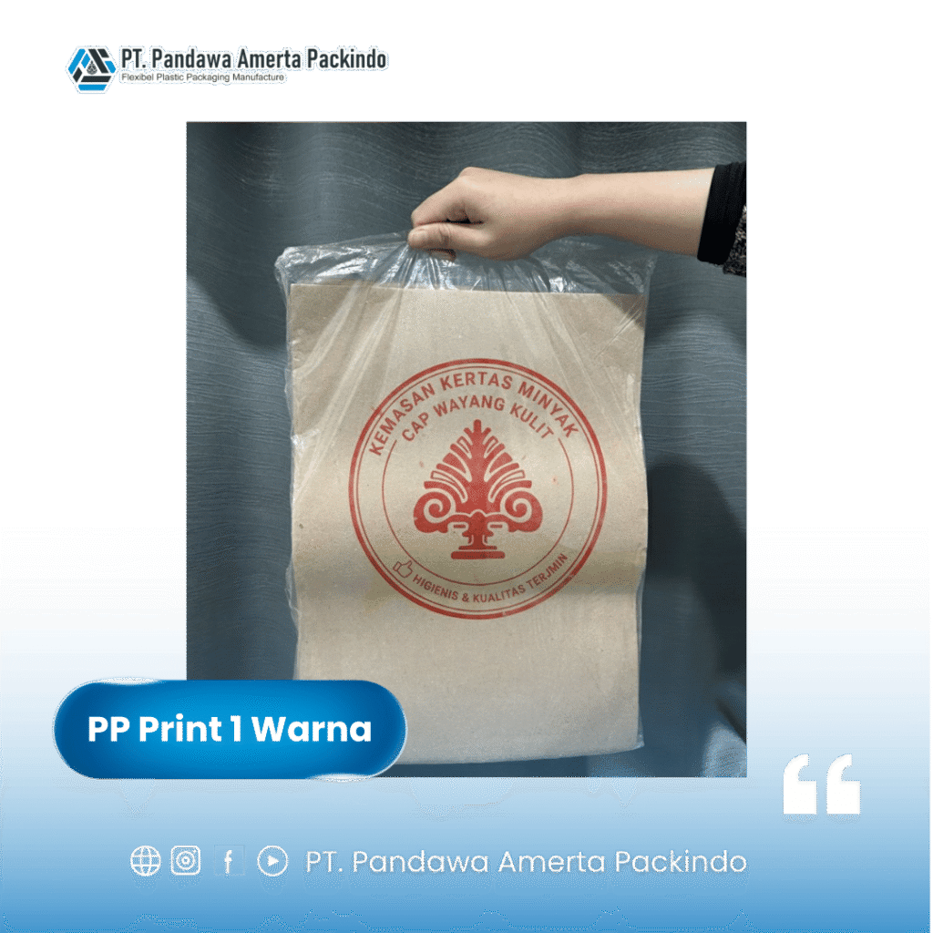 PP print 1 warna