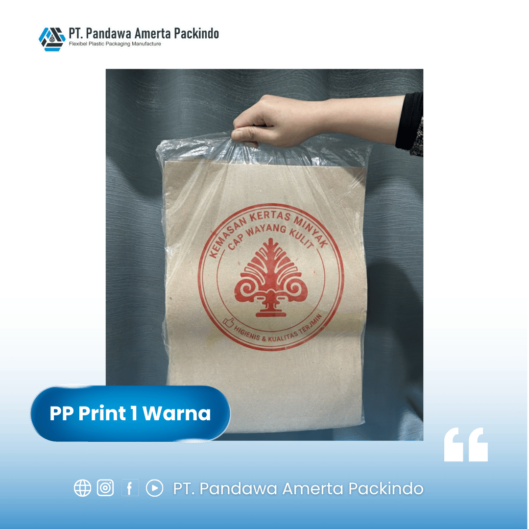 PP print 1 warna